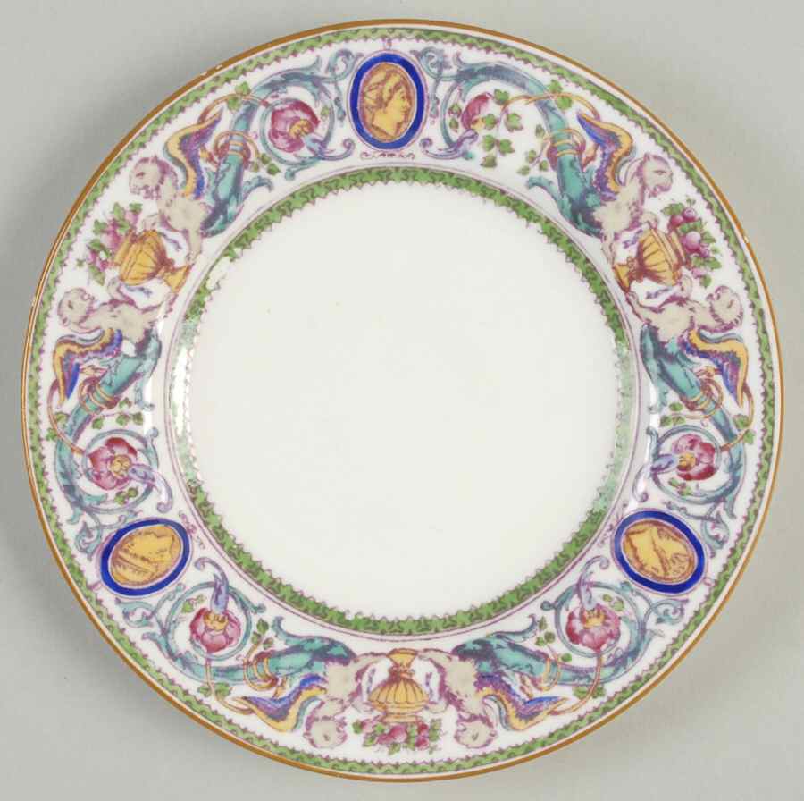 Florentine Bread & Butter Plate by Minton-1