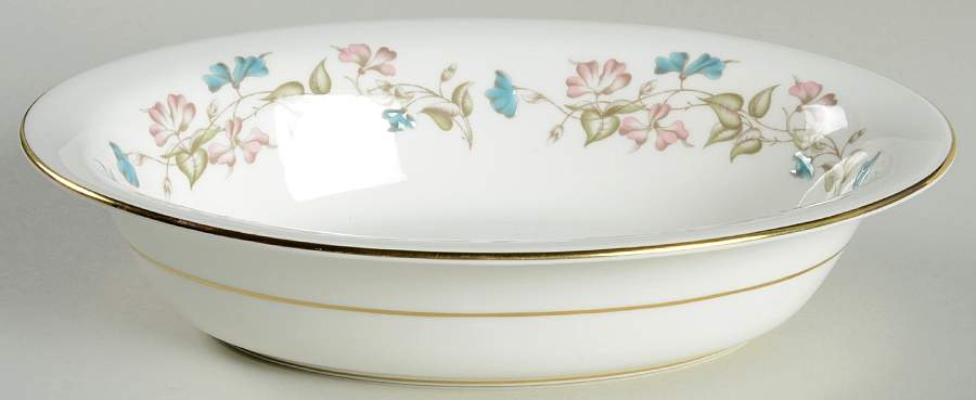 Fragrance 10" Oval Vegetable Bowl by Minton-1