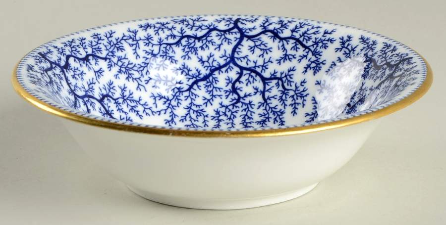 Fibre Blue Coupe Cereal Bowl by Minton-1