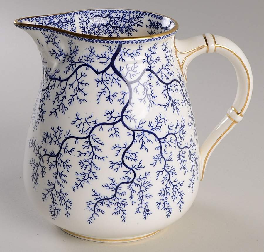 Fibre Blue 40 Oz Pitcher by Minton-1