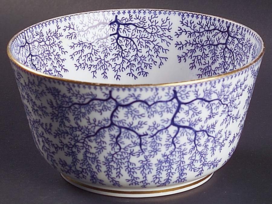 Fibre Blue Cranberry Bowl by Minton-1