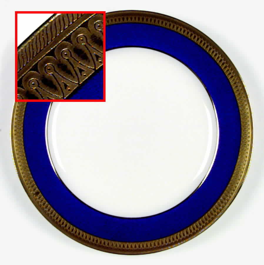G6262 (Cobalt Blue Band) Dinner Plate by Minton-1