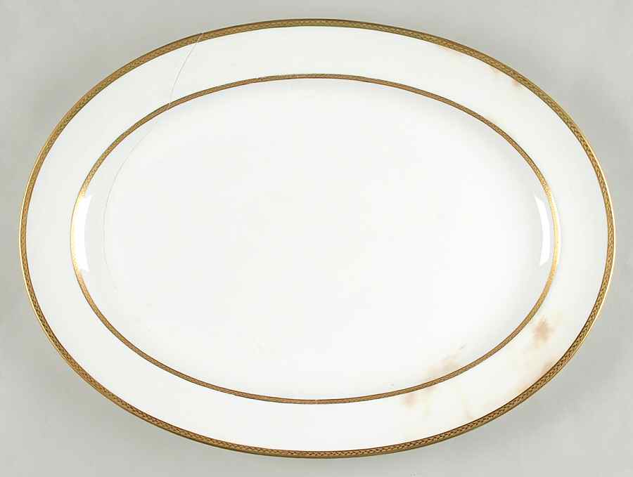 G8721 15" Oval Serving Platter by Minton-1