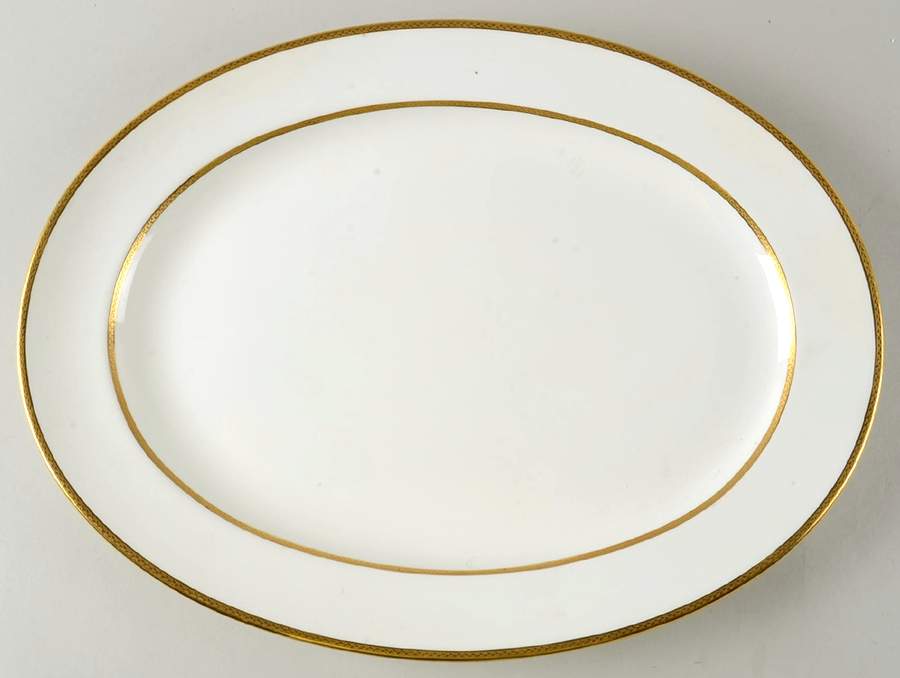G8721 17" Oval Serving Platter by Minton-1