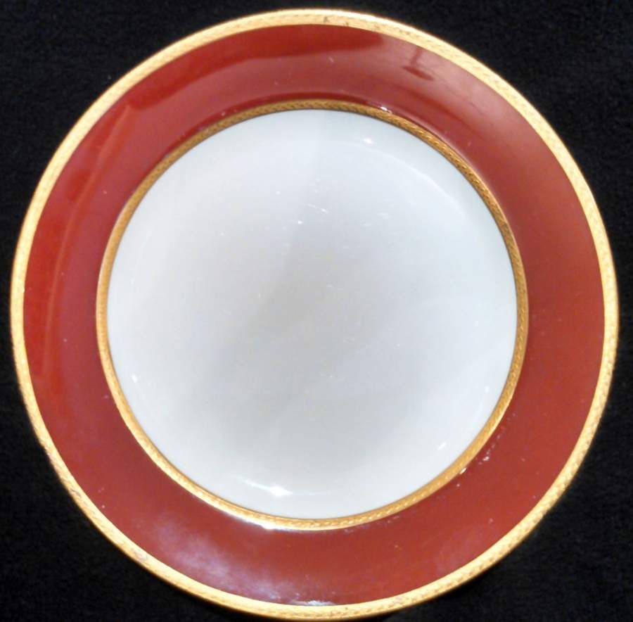 G9746 Red Salad Plate by Minton-1