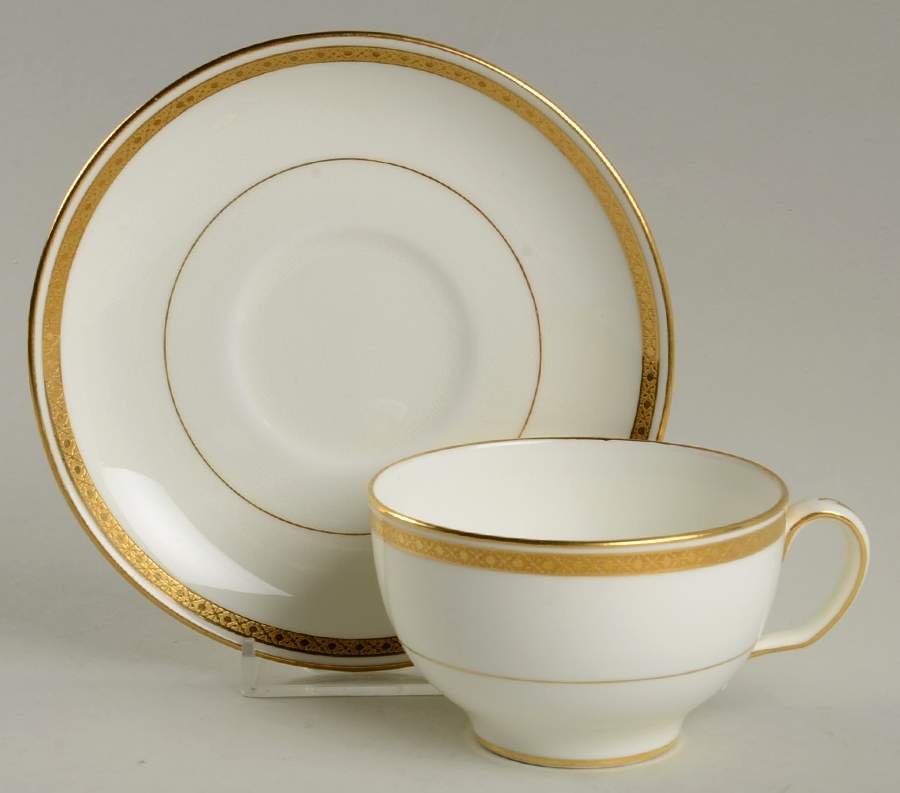 G9816 Flat Cup & Saucer Set by Minton-1