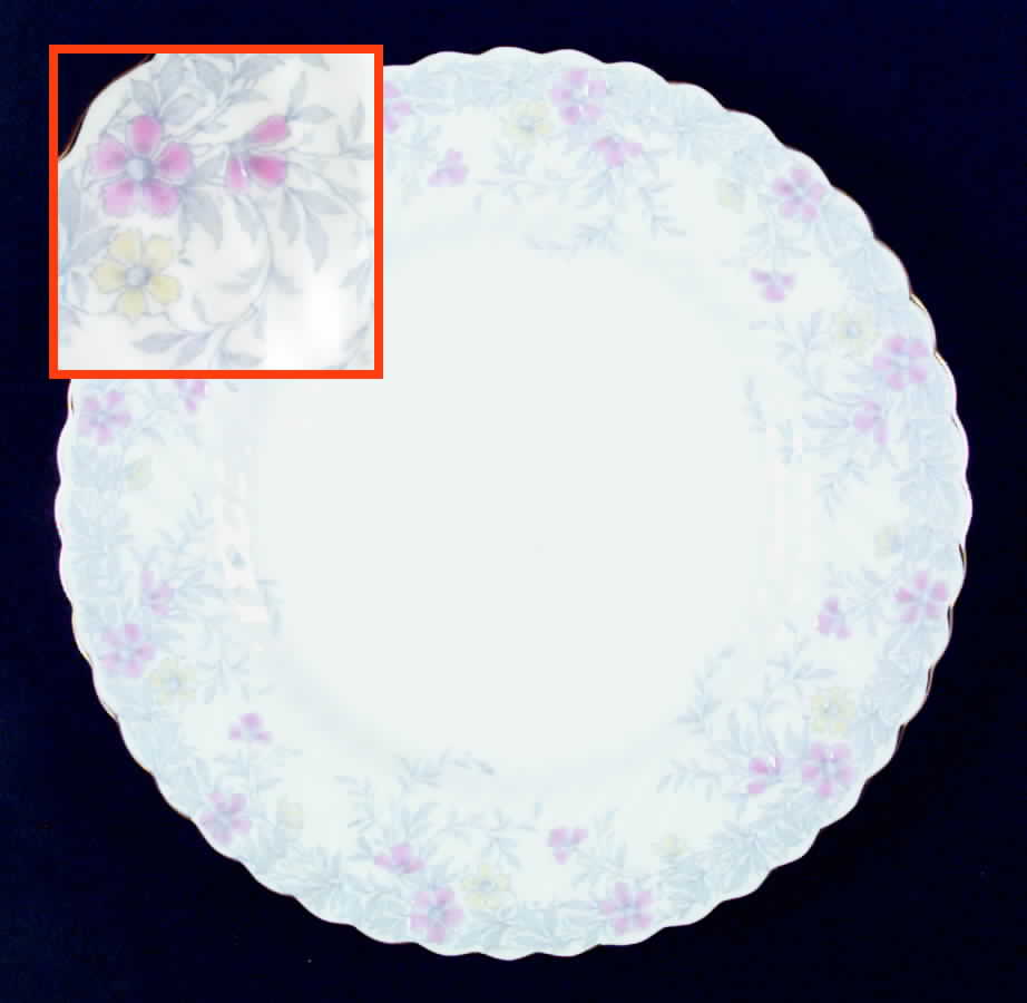 Garden Pinks Dinner Plate by Minton-1