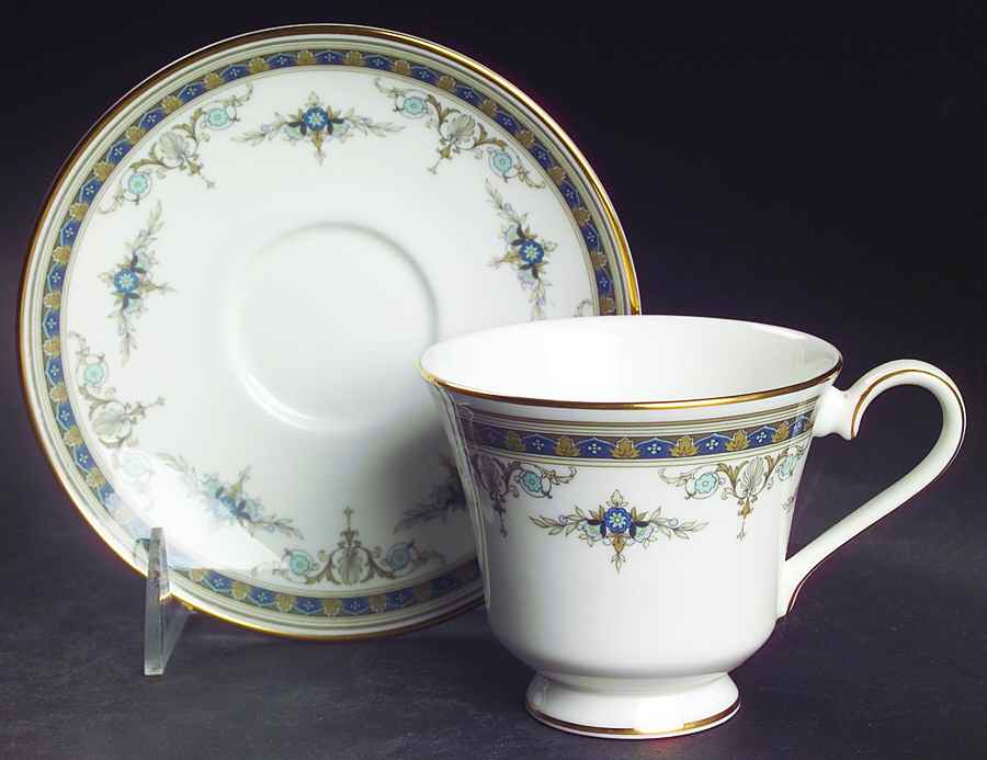 Gladstone Footed Cup & Saucer Set by Minton-1