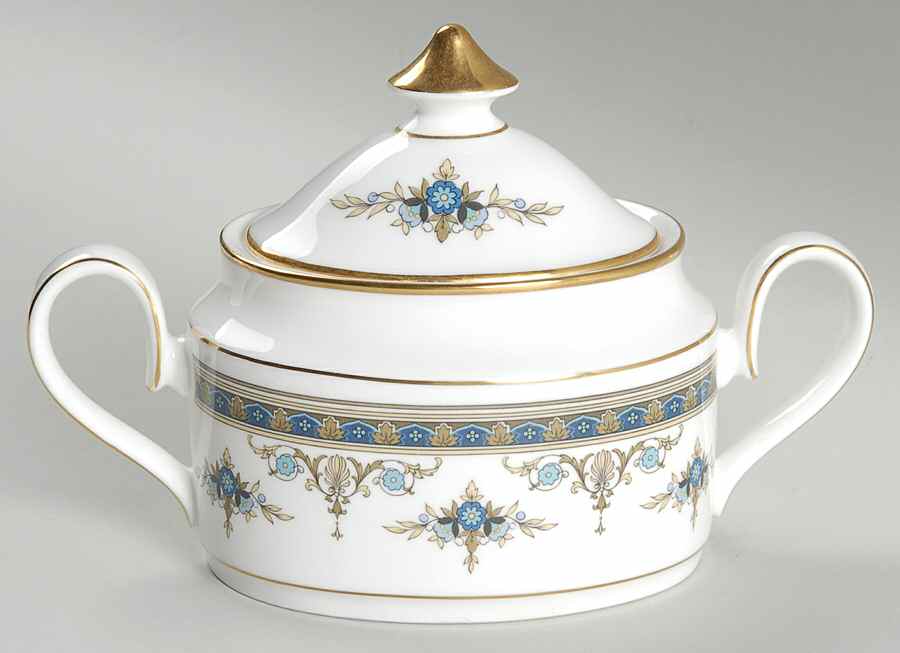 Gladstone Sugar Bowl & Lid by Minton-1