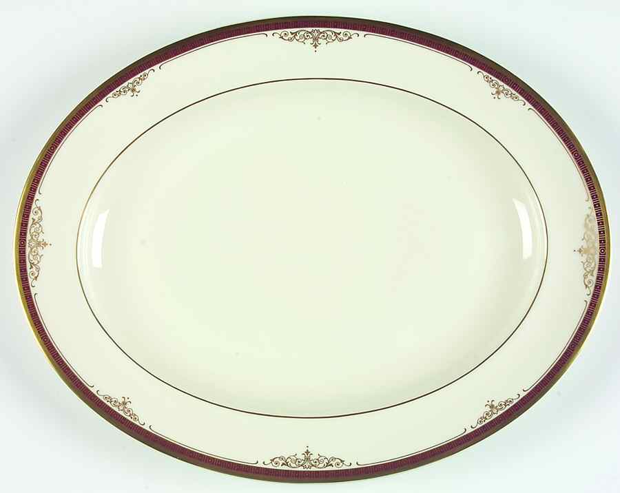 Gloucester 13" Oval Serving Platter by Minton-1