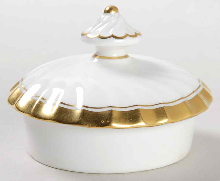 Gold Crocus Lid for Mini Coffee Pot by Minton-1