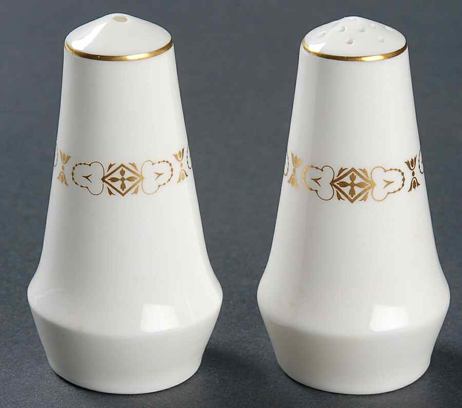 Golden Diadem Salt & Pepper Set by Minton-1