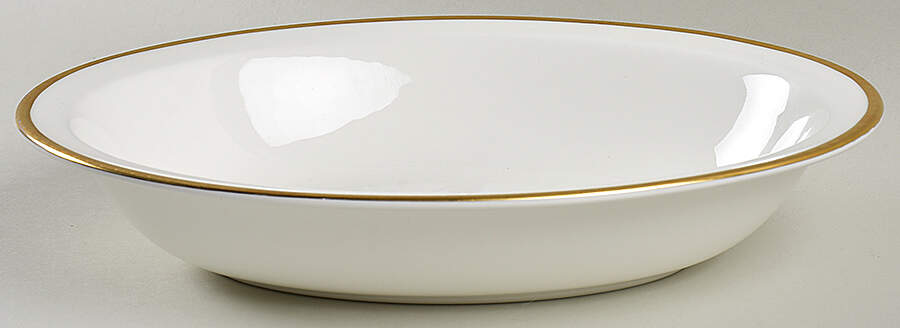 Golden Heritage 10" Oval Vegetable Bowl by Minton-1