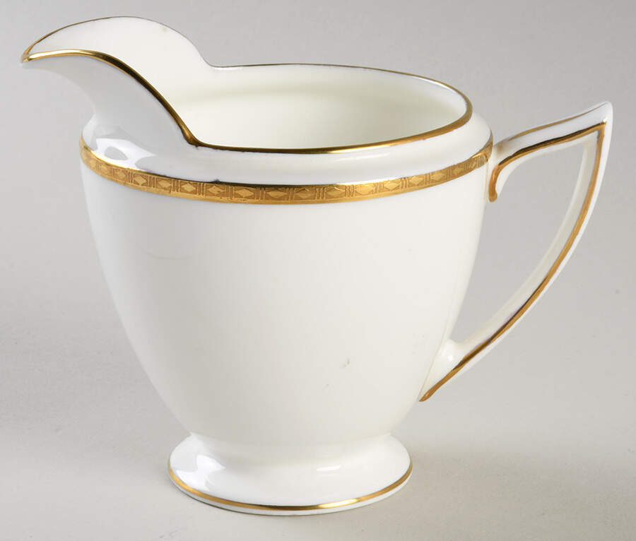 Golden Heritage Creamer by Minton-1
