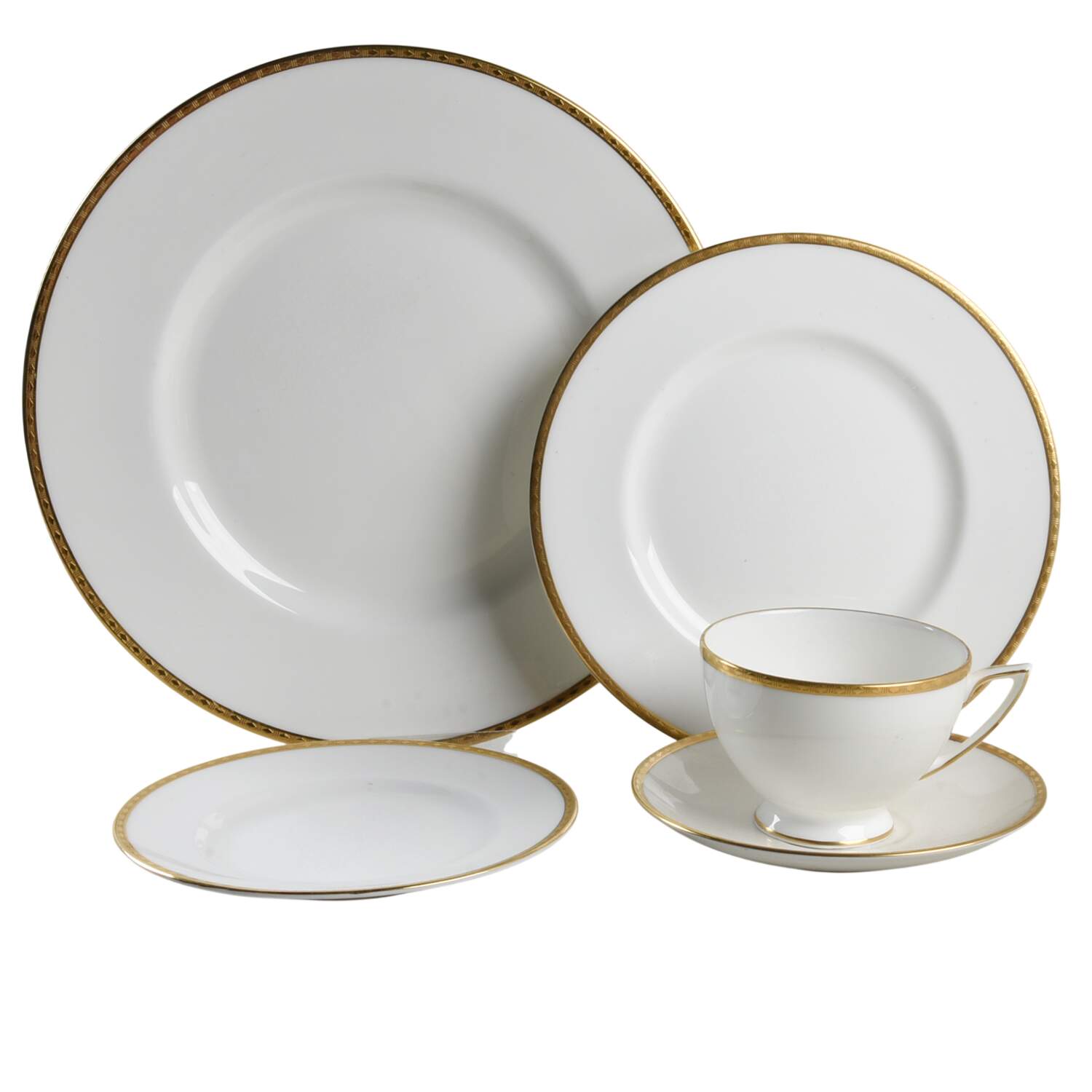 Golden Heritage 5 Piece Place Setting by Minton-1