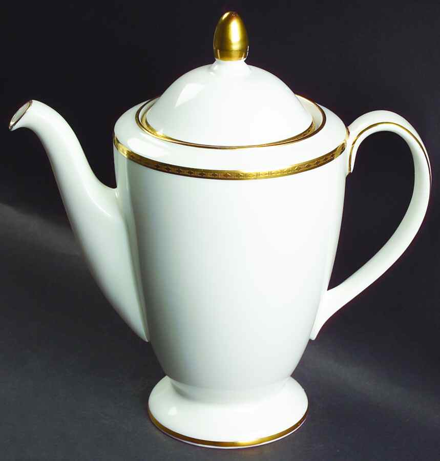Golden Heritage Coffee Pot & Lid by Minton-1