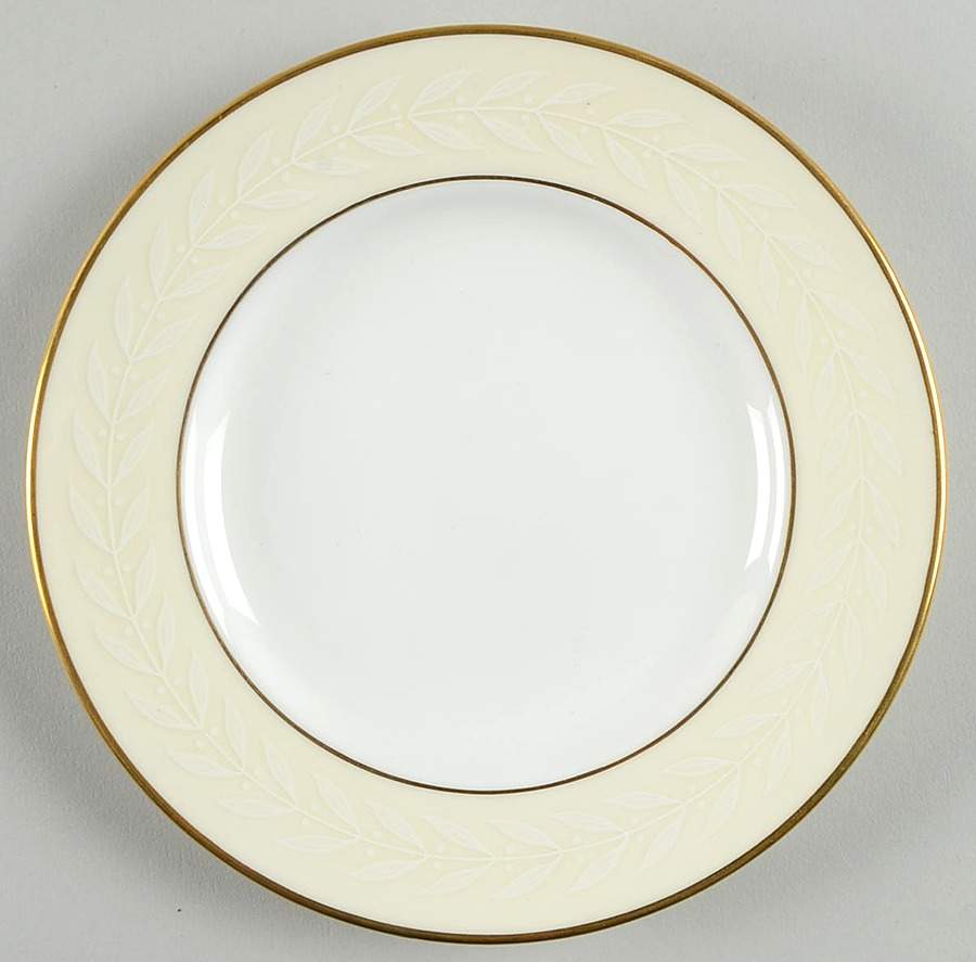 Gold Laurel Bread & Butter Plate by Minton-1
