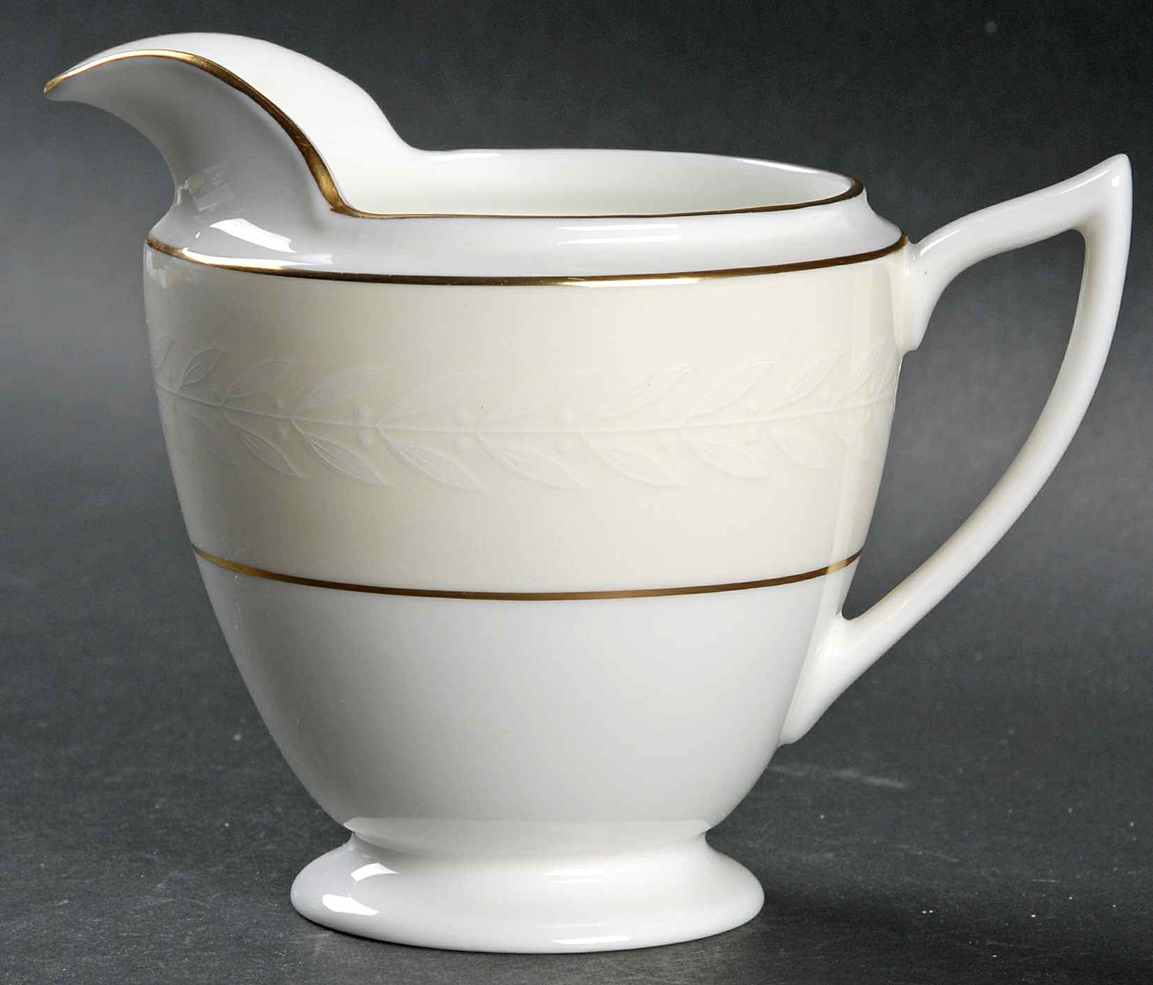 Gold Laurel Creamer by Minton-1
