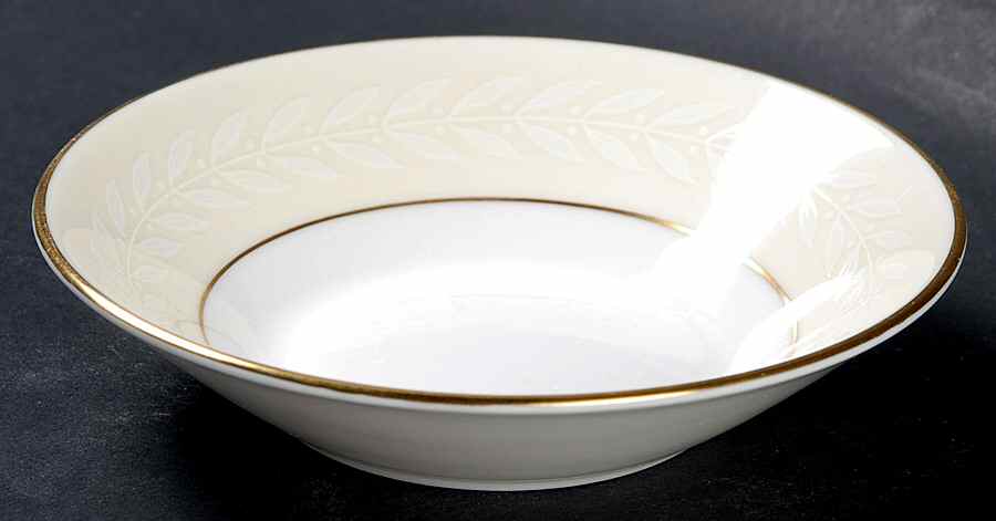 Gold Laurel Fruit/Dessert (Sauce) Bowl by Minton-1