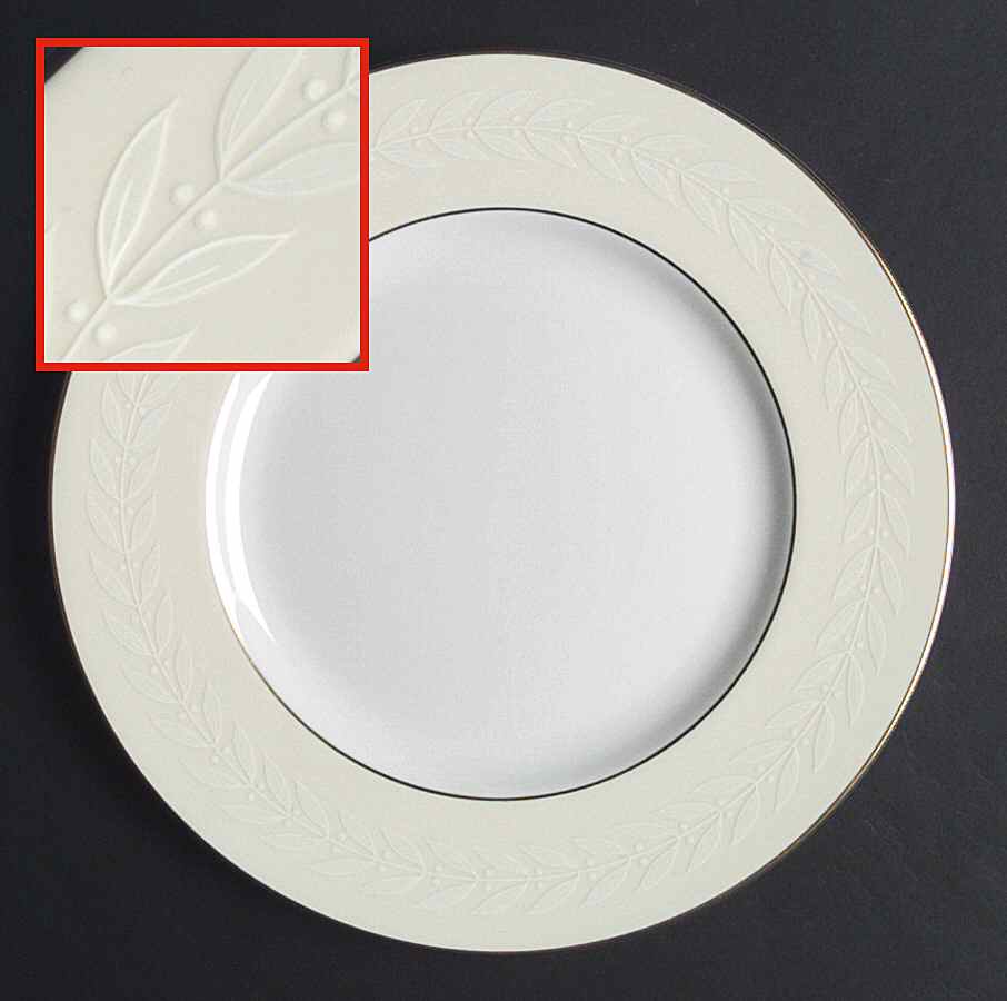 Gold Laurel Dinner Plate by Minton-1