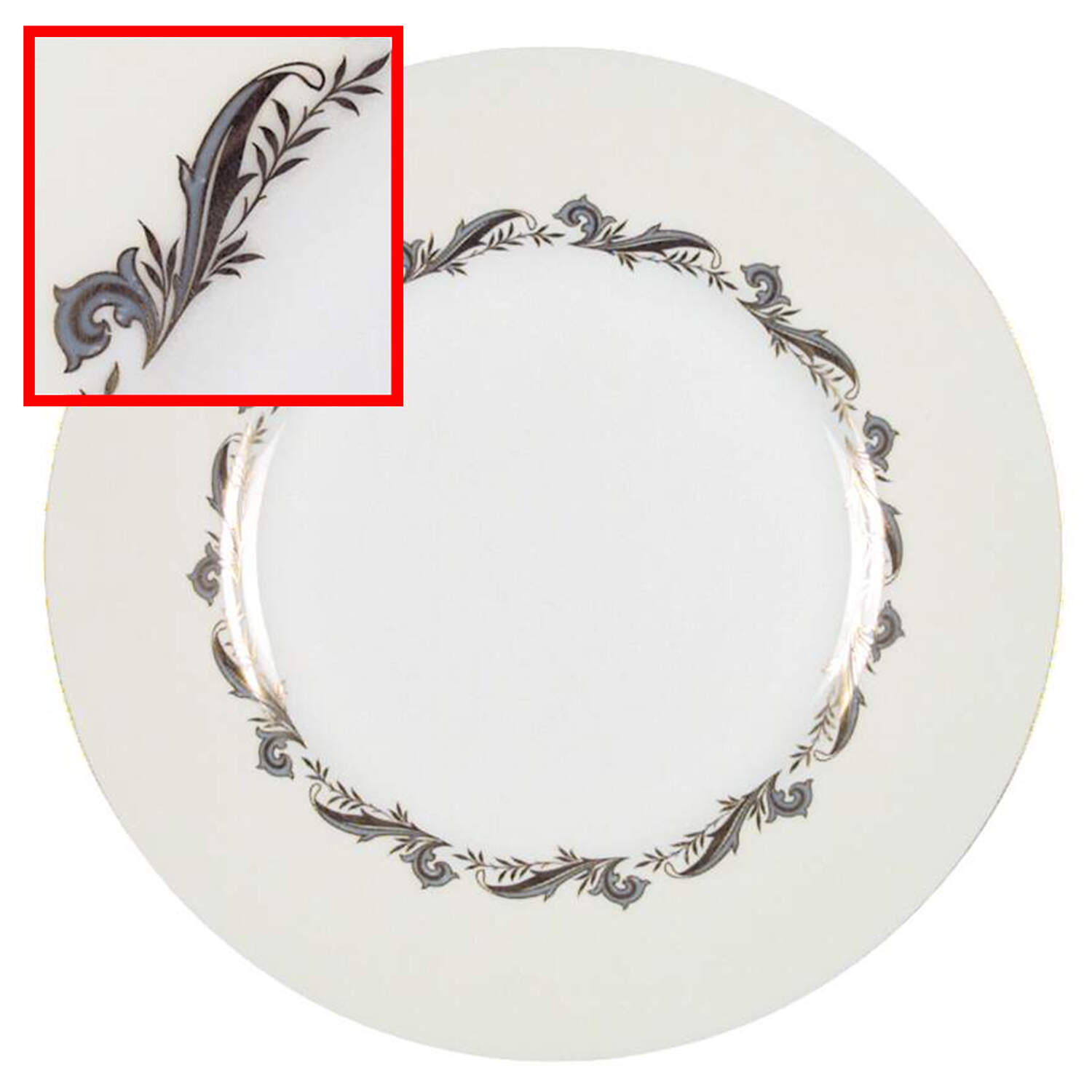 Gold Laurentian Dinner Plate by Minton-1