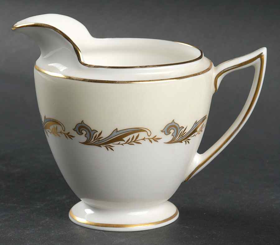 Gold Laurentian Creamer by Minton-1