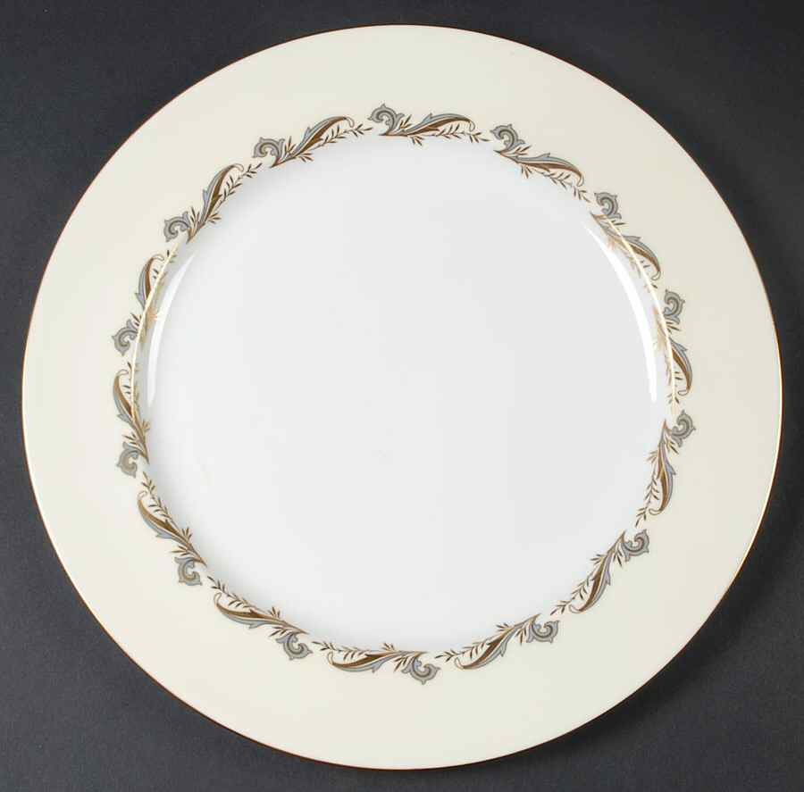 Gold Laurentian 12" Chop Plate (Round Platter) by Minton-1