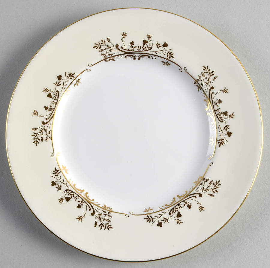 Gold Pandora Salad Plate by Minton-1