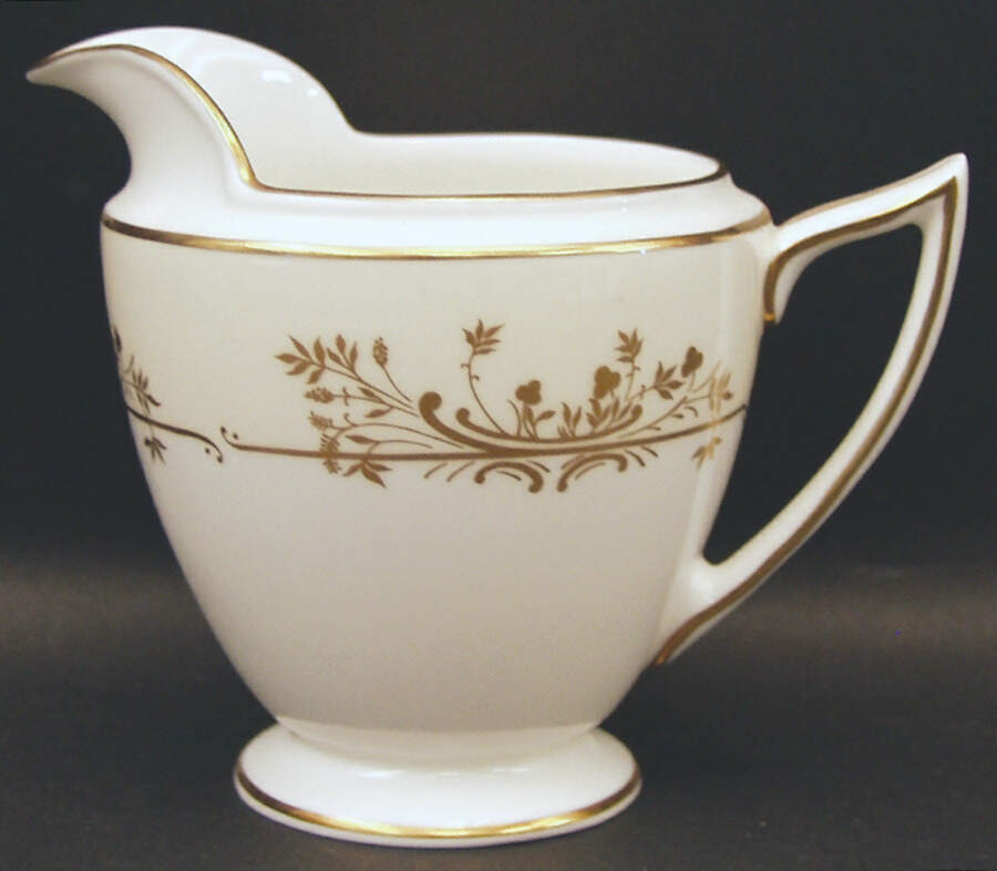 Gold Pandora Creamer by Minton-1