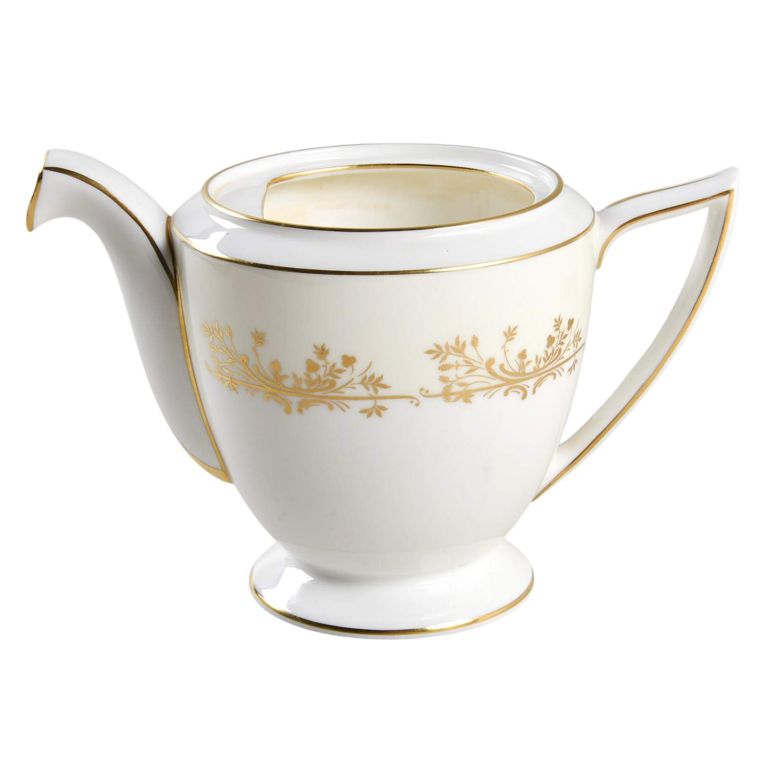 Gold Pandora Teapot No Lid by Minton-1