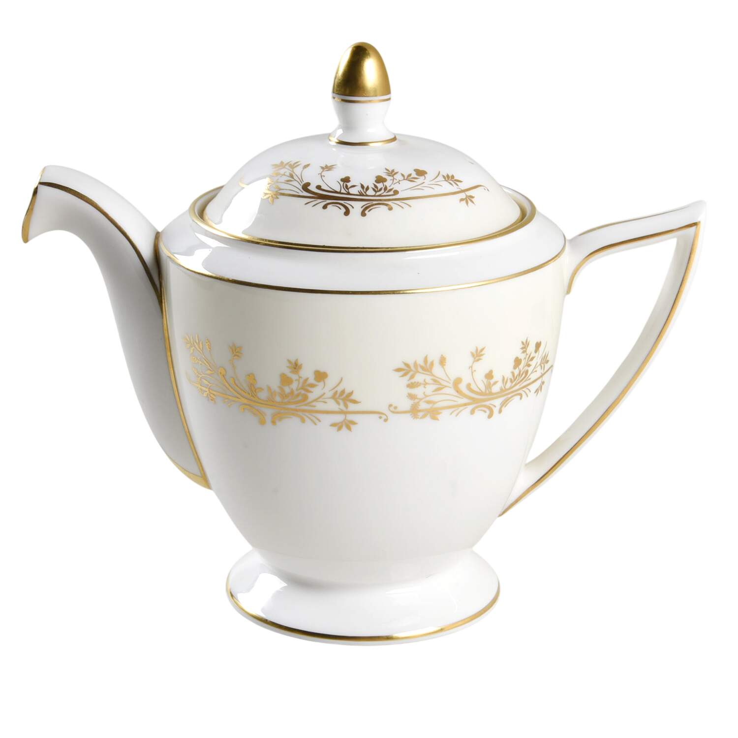 Gold Pandora Teapot & Lid by Minton-1