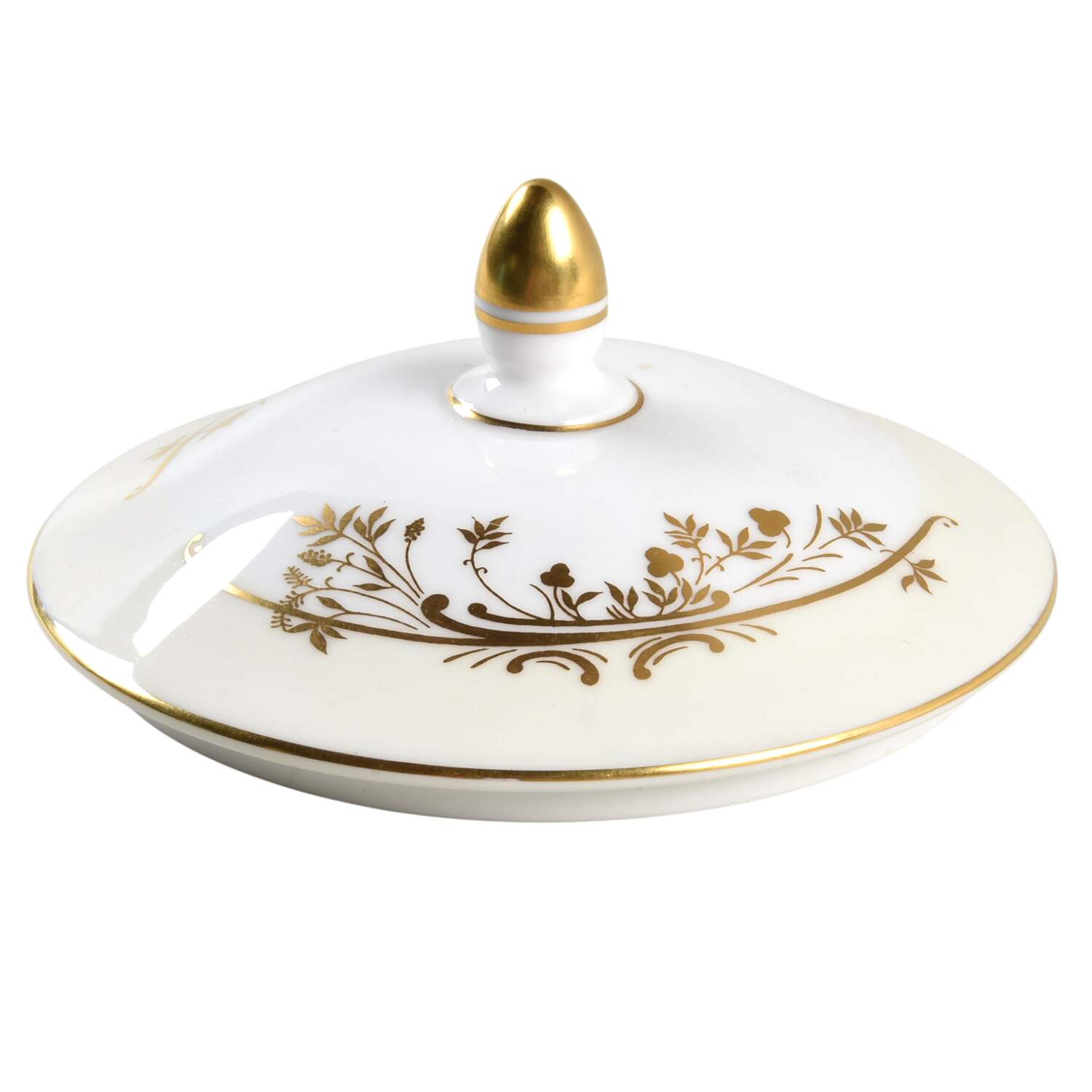 Gold Pandora Lid for Sugar Bowl by Minton-1