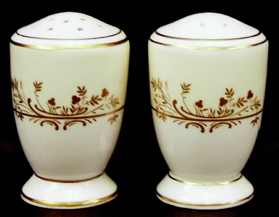 Gold Pandora Salt & Pepper Set by Minton-1