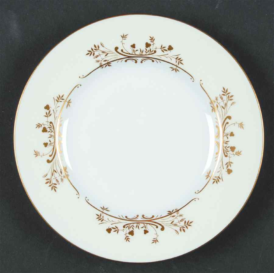 Gold Pandora Bread & Butter Plate by Minton-1