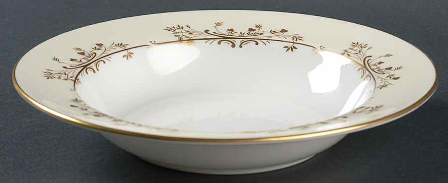 Gold Pandora Rim Soup Bowl by Minton-1