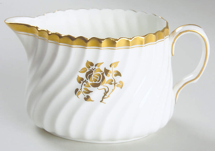 Gold Rose Creamer by Minton-1