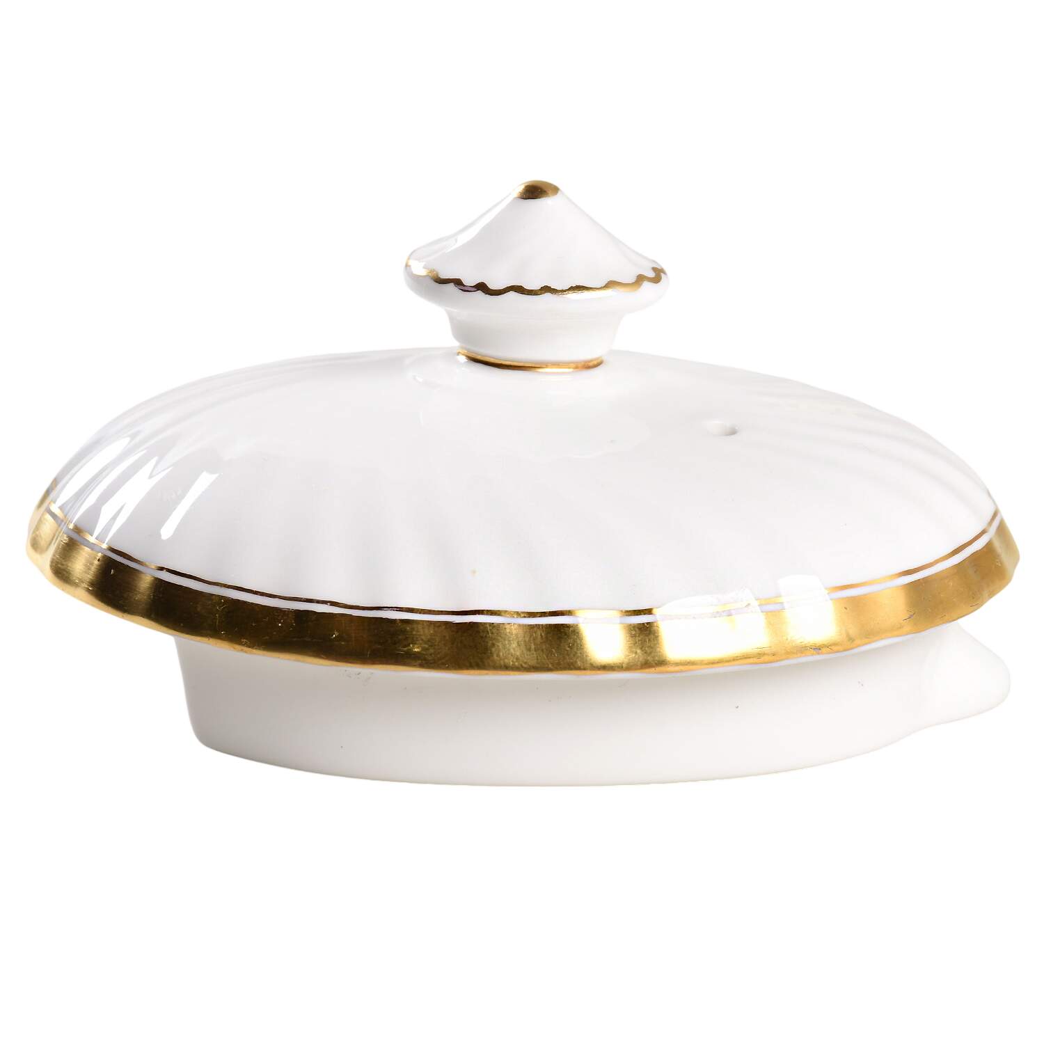 Gold Rose Small Teapot No Lid by Minton-1