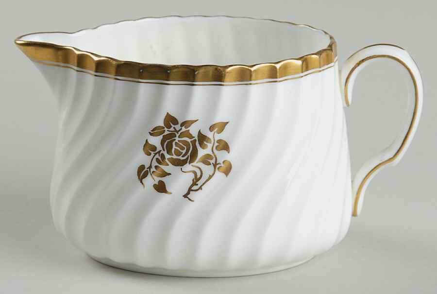Gold Rose Creamer by Minton-1