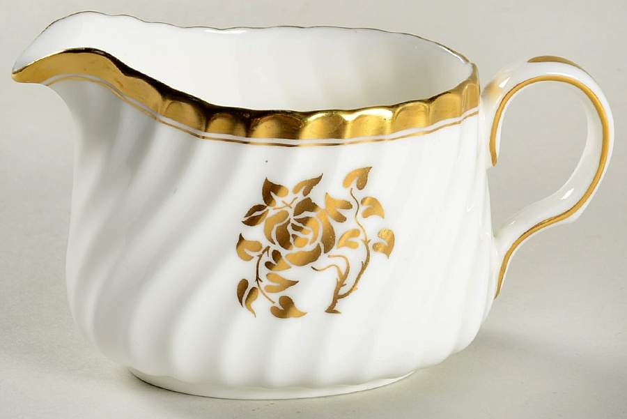 Gold Rose Mini Creamer by Minton-1