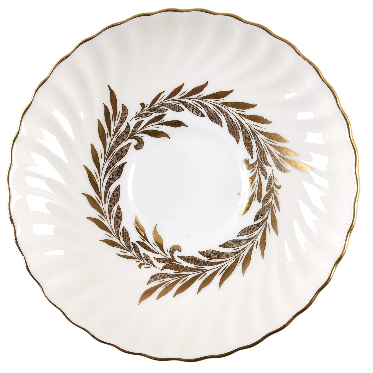 Golden Symphony Saucer by Minton-1
