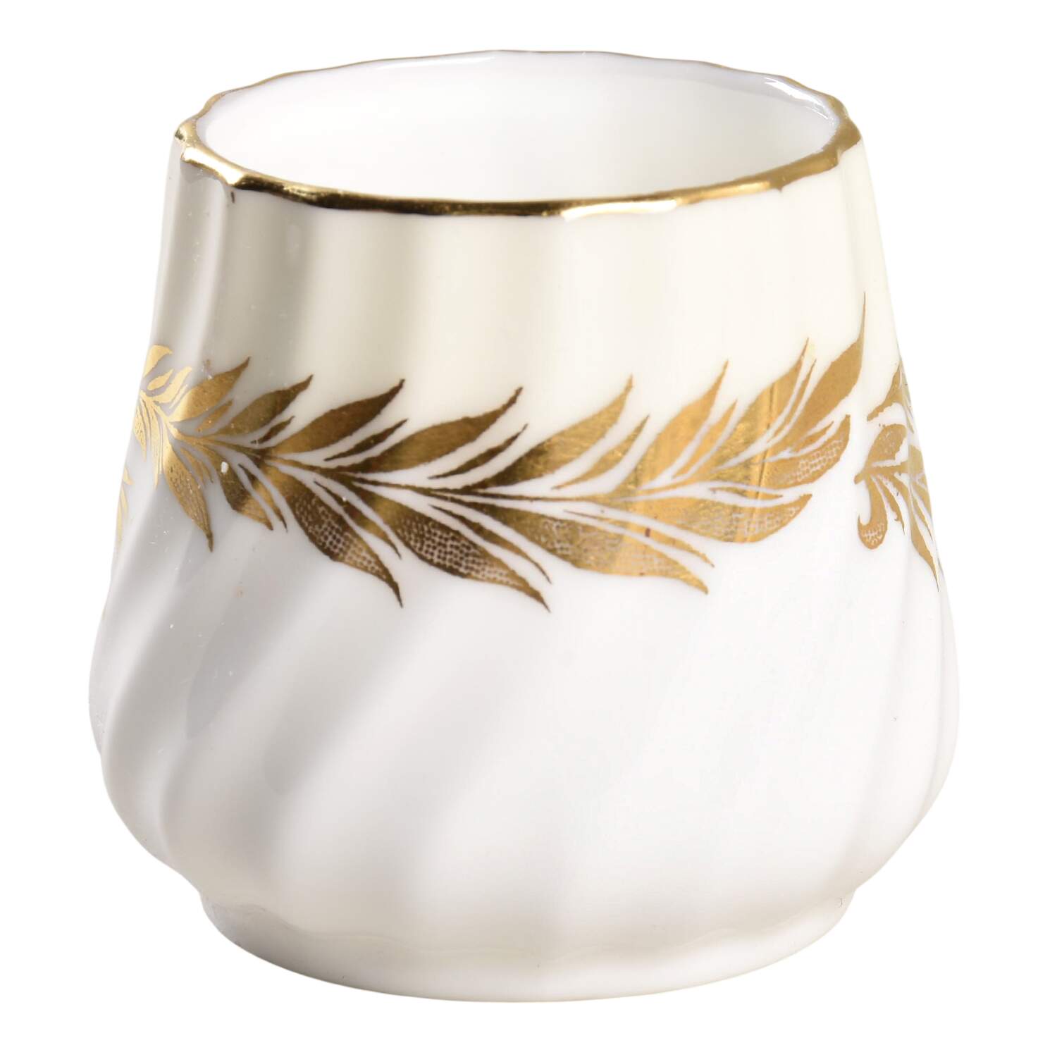 Golden Symphony Mustard Jar No Lid by Minton-1