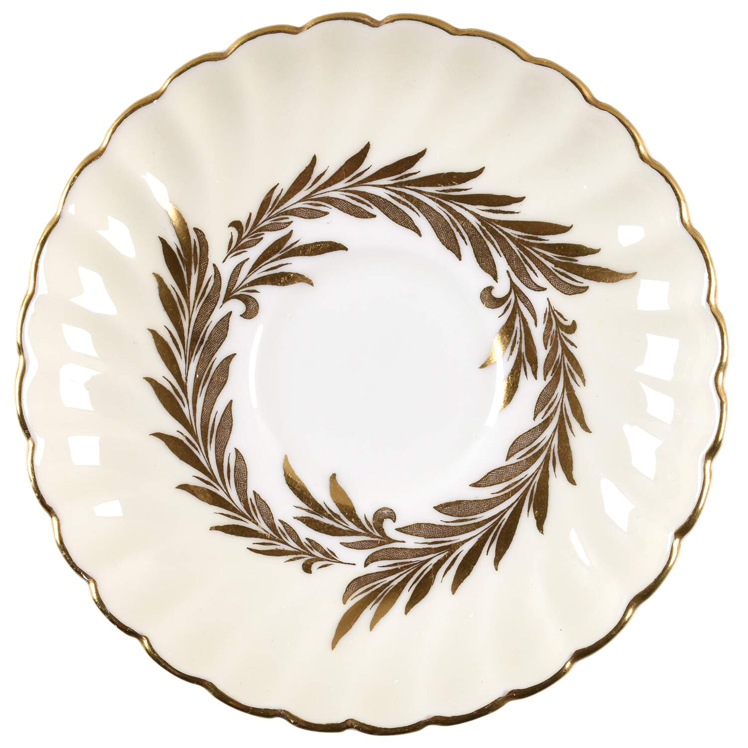 Golden Symphony Saucer for Demitasse Cup by Minton-1