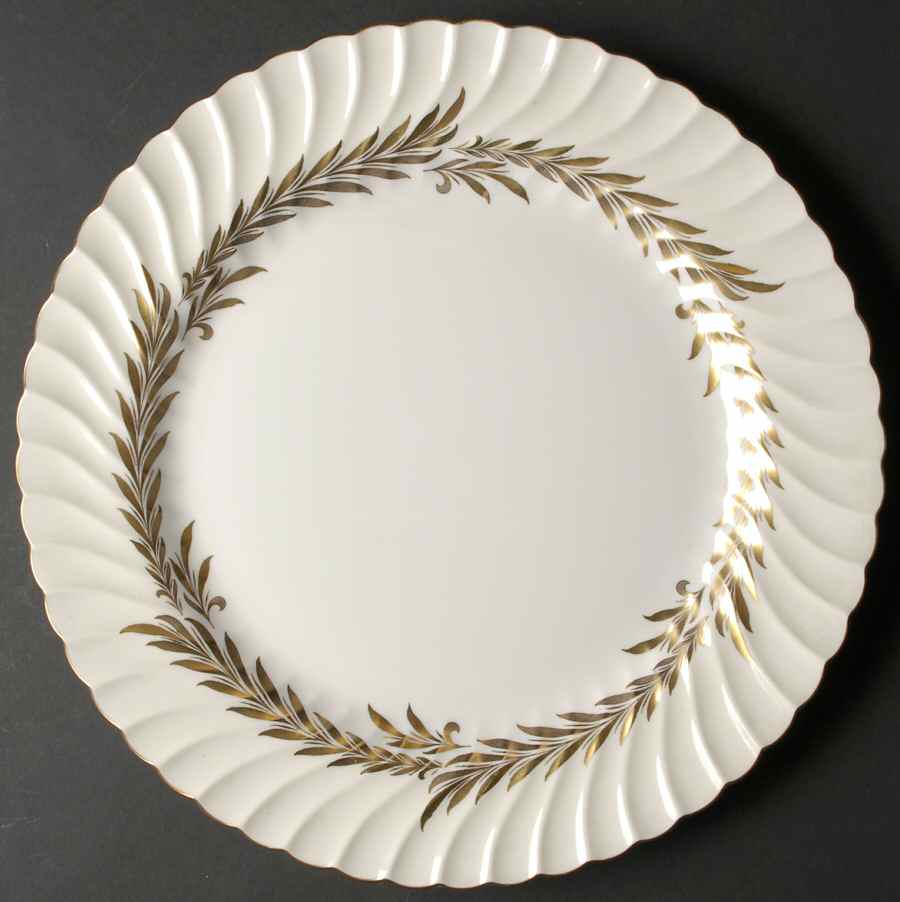 Golden Symphony 12" Chop Plate (Round Platter) by Minton-1
