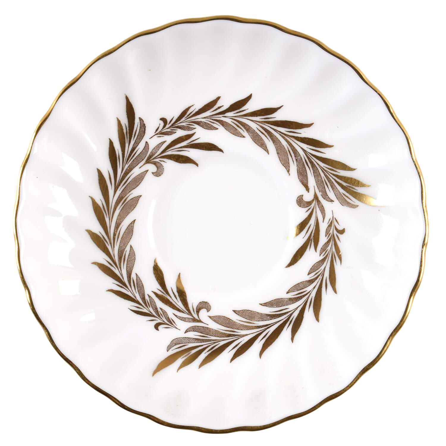 Golden Symphony Saucer for Demitasse Cup by Minton-1