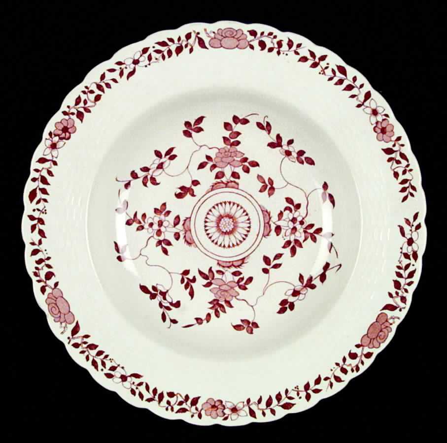 Gower Brown Rim Soup Bowl by Minton-1