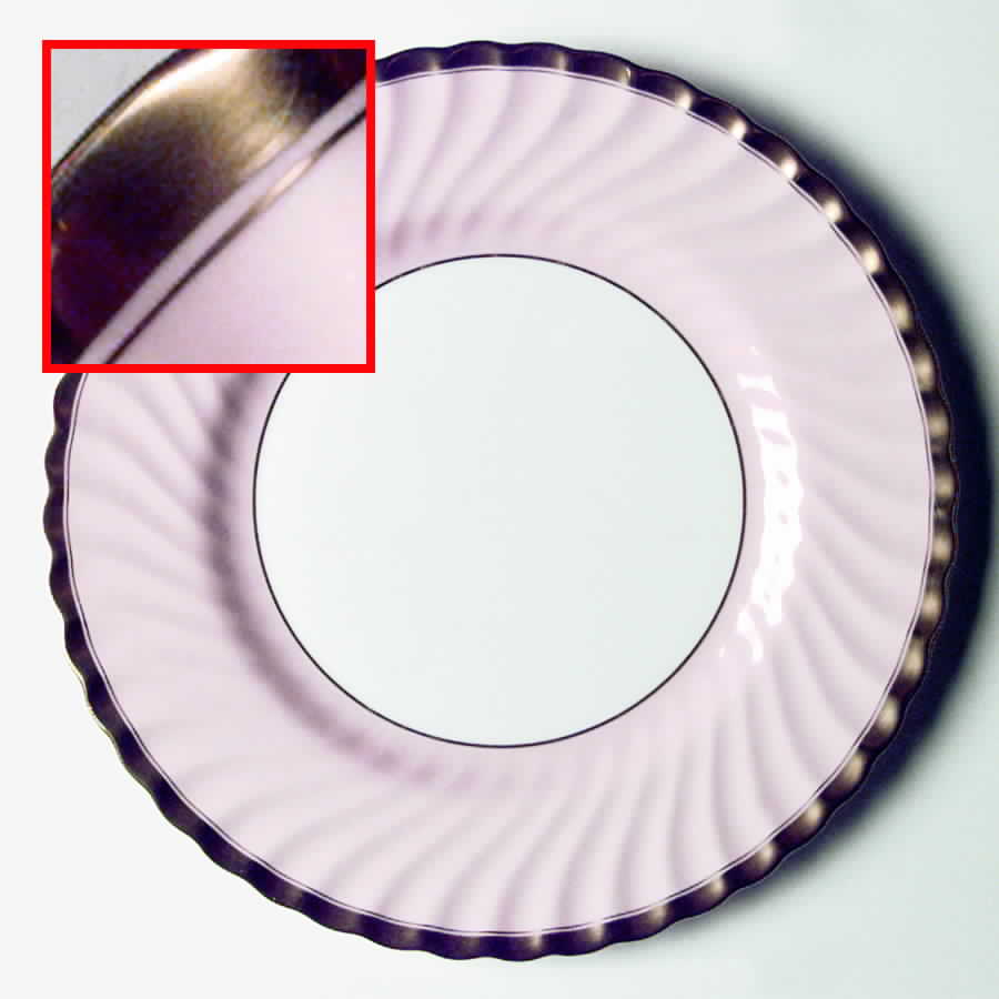 Granada Pink Dinner Plate by Minton-1