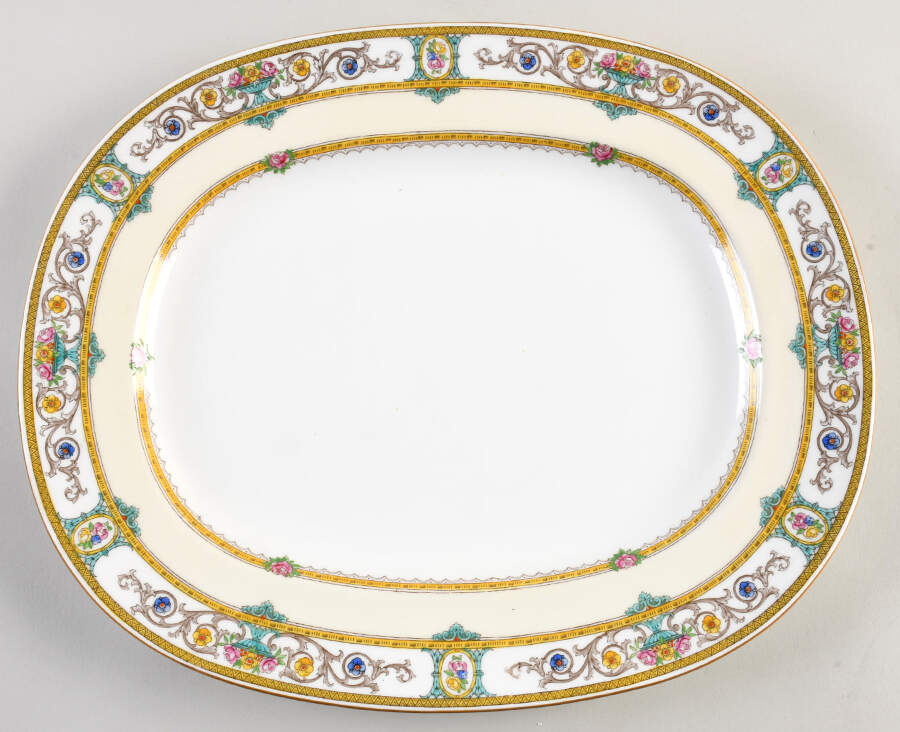 Grasmere 14" Oval Serving Platter by Minton-1