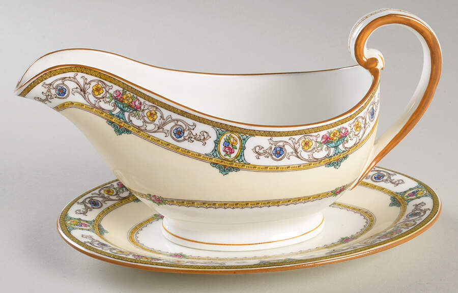 Grasmere Gravy Boat & Underplate by Minton-1