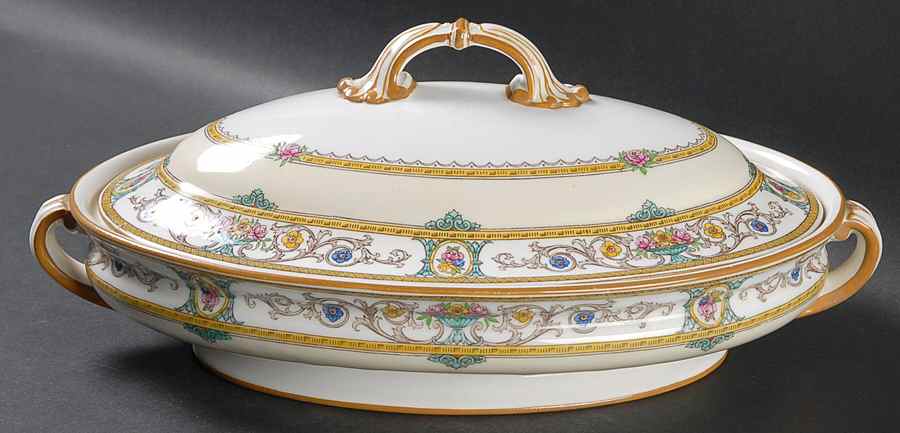 Grasmere Oval Covered Vegetable by Minton-1