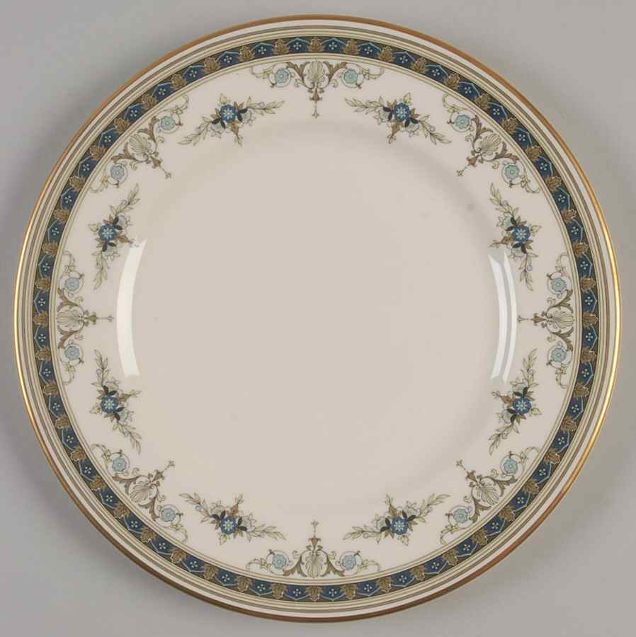 Grasmere Blue Luncheon Plate by Minton-1